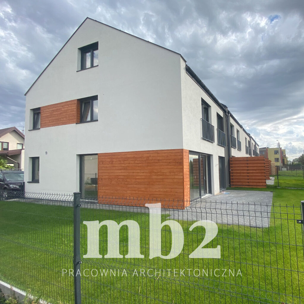 Pracownia architektoniczna mb2 architekt Pabianice Łódź projekt indywidualny dom jednorodzinny