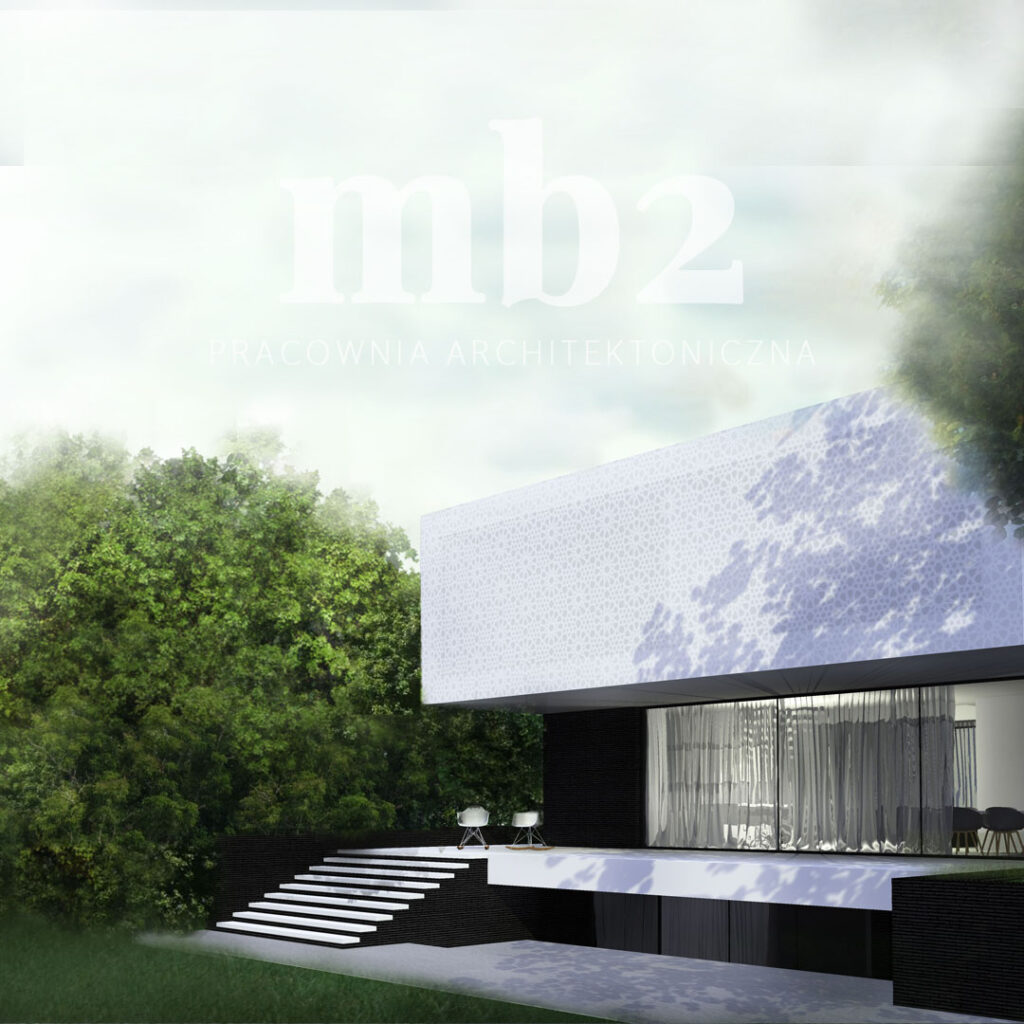 Pracownia architektoniczna mb2 architekt  Lutomiersk Pabianice Łódź projekt koncepcyjny dom jednorodzinny